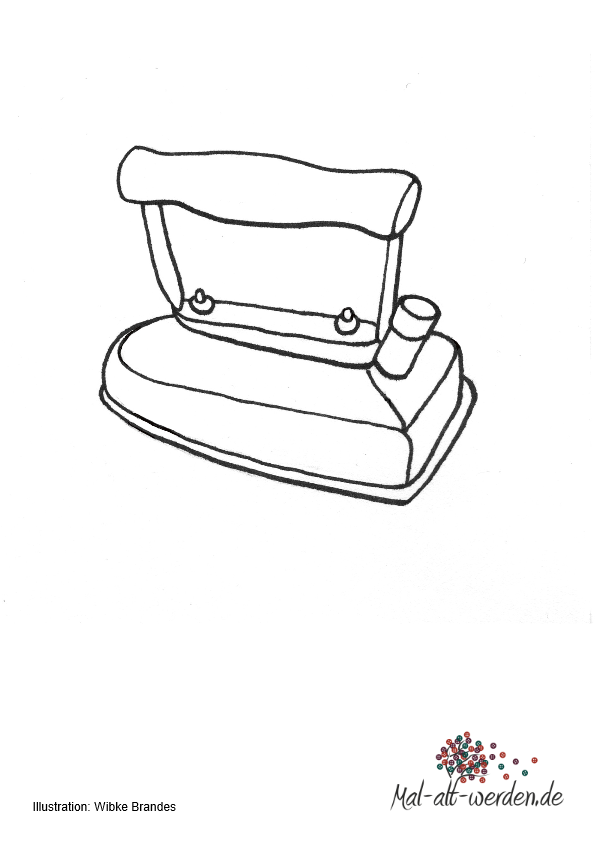 malvorlage_bügeleisen Malaltwerden