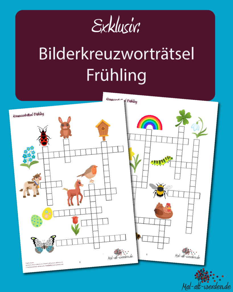 Exklusiv: Kreuzworträtsel Frühling