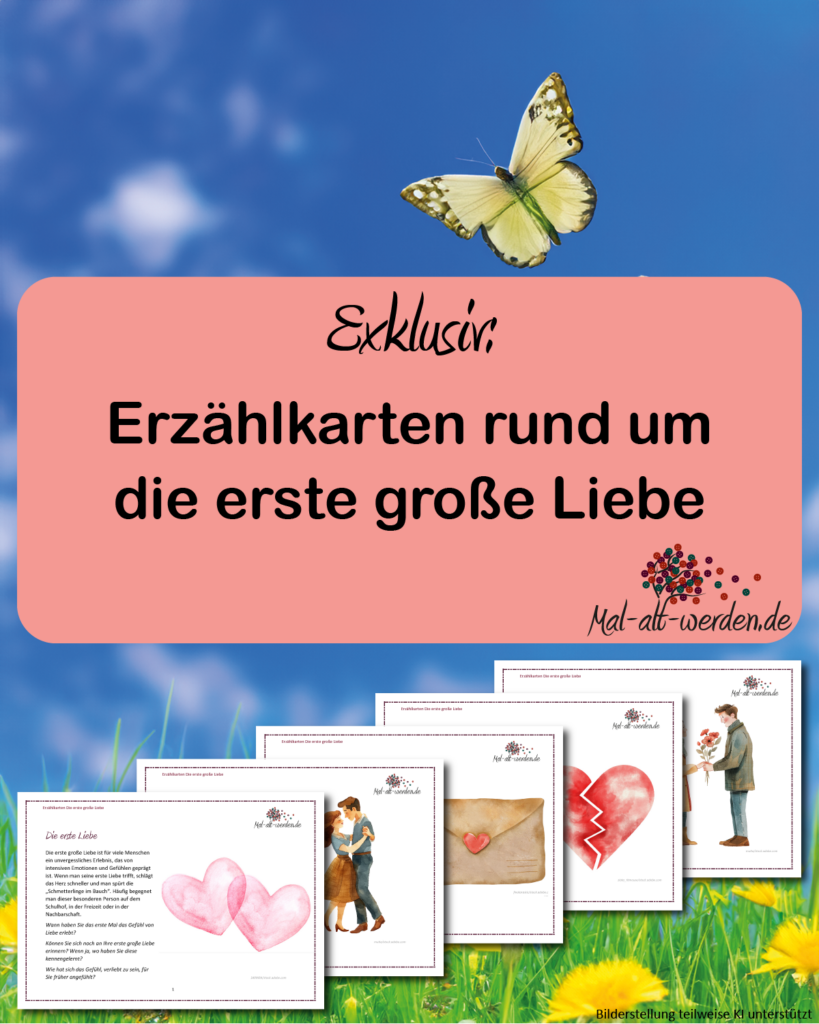 Exklusiv Erzählkarten “Die erste große Liebe”
