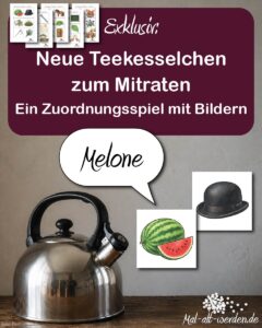 Exklusiv: Neue Teekesselchen zum Mitraten – Ein Zuordnungsspiel mit Bildern