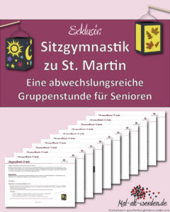 Exklusiv: Sitzgymnastik zu St. Martin – Eine abwechslungsreiche Gruppenstunde für Senioren